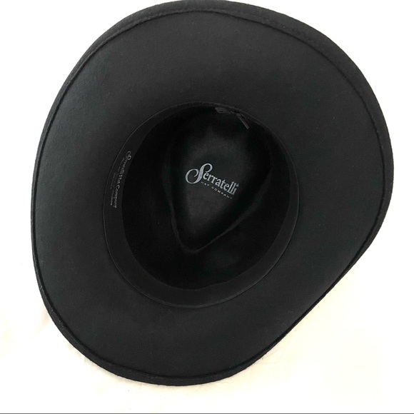 Serratelli Hat Crushable Wool Felt Outback Cowboy Gender - Neutral style XL - Picture 5 of 5